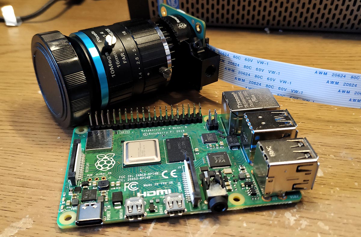 Raspberry Pi HighQuality Camera Pidora