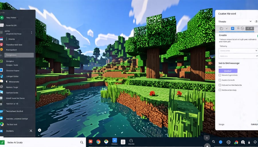 Raspbian operating system with Minecraft server software installed