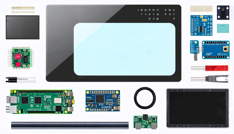 Essential components and materials required for a DIY smart mirror project