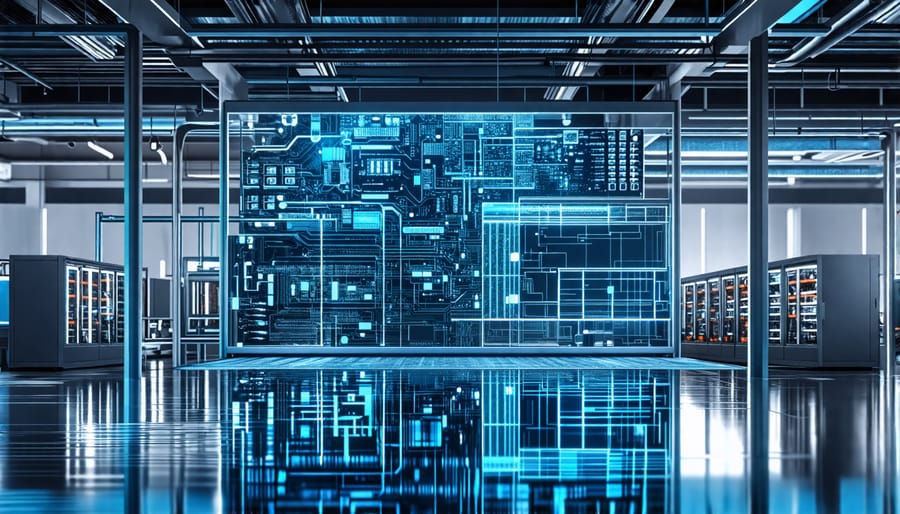 Industrial machinery utilizing a compute module for enhanced processing