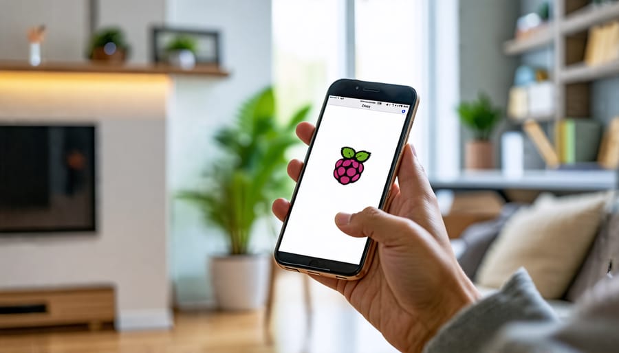 Controlling Zigbee smart home devices using a smartphone and Raspberry Pi