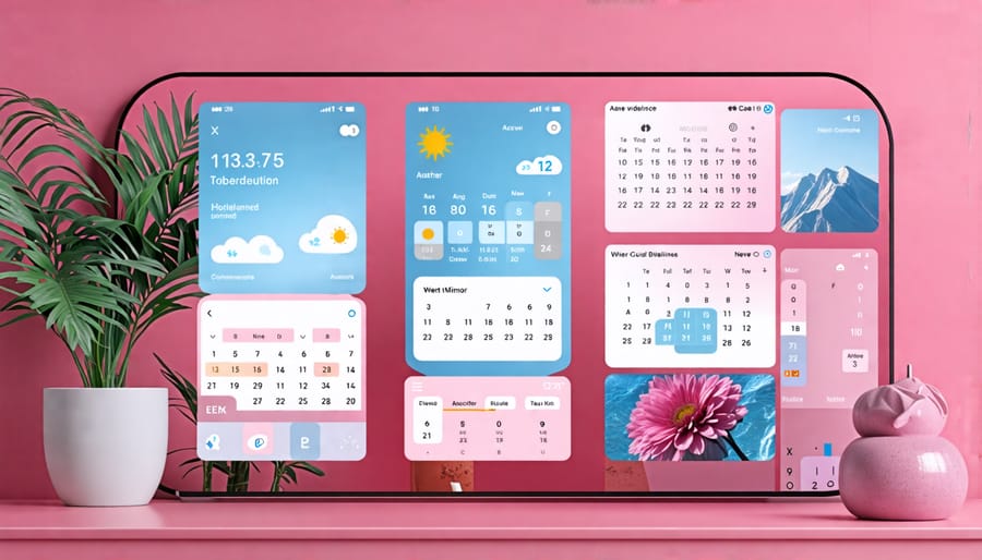 Example of MagicMirror² modules for calendar, weather, and news on a smart mirror