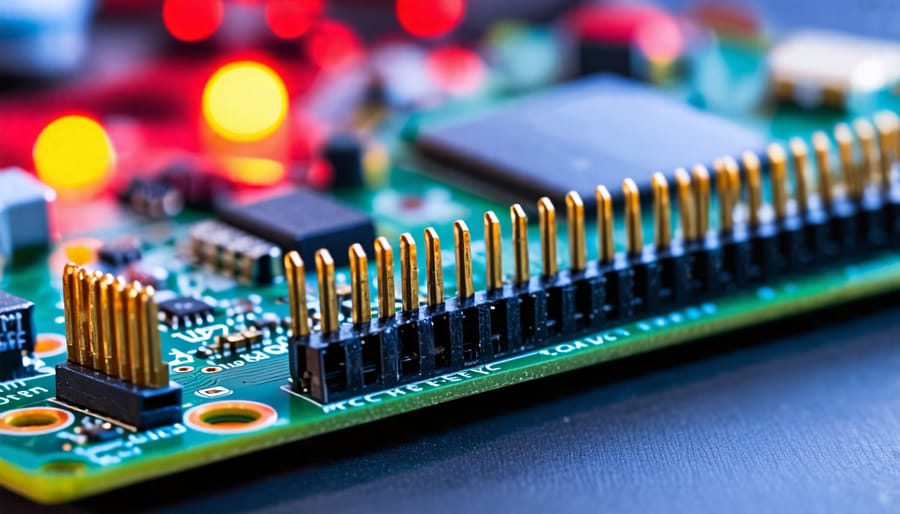 Labeled diagram of Raspberry Pi GPIO pinout