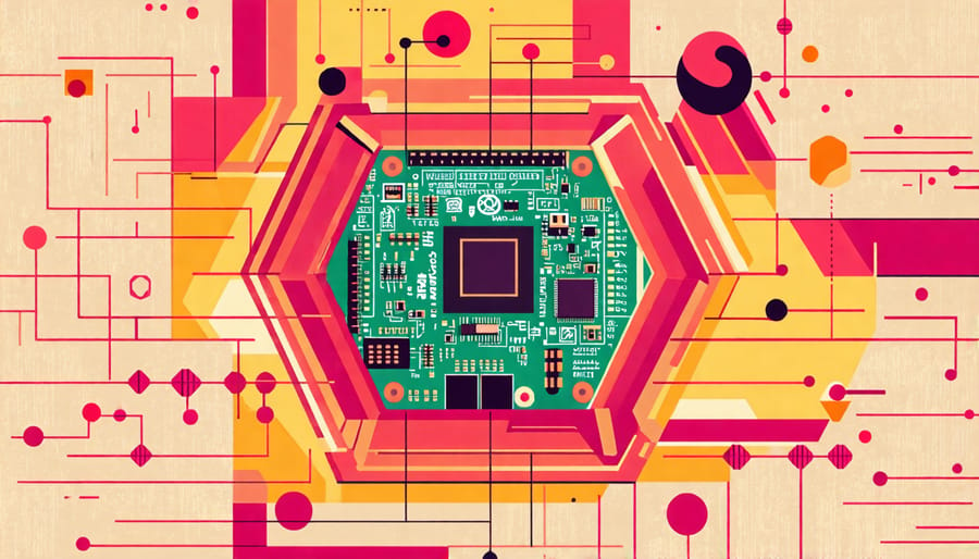 Conceptual representation of a Raspberry Pi honeypot