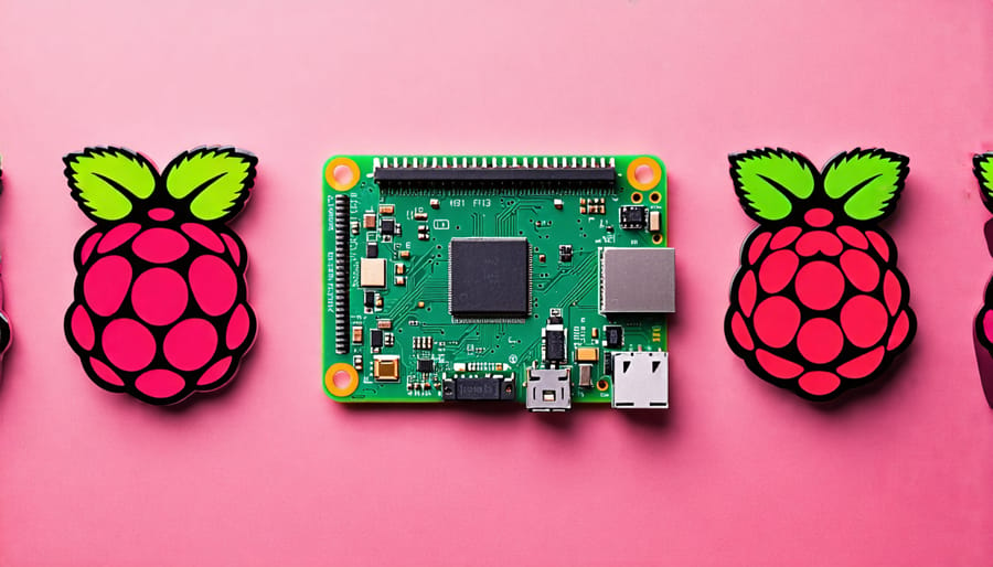 A lineup of various Raspberry Pi models showcasing their size and design