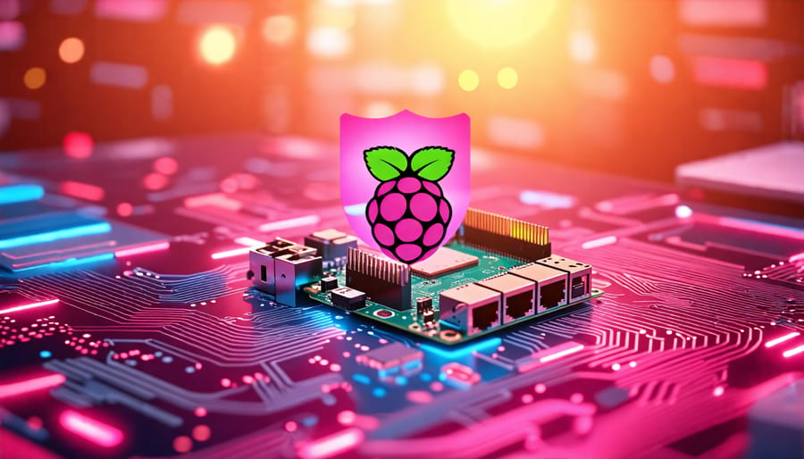 Raspberry Pi functioning as a VPN server for secure remote access