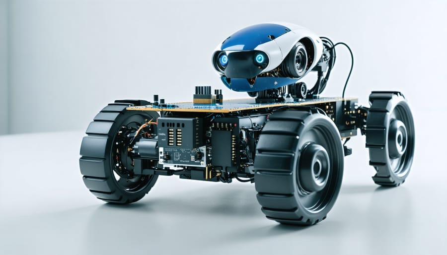 Sample Python code using GPIO Zero library for controlling robot motors