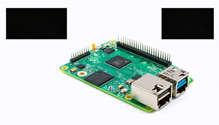 Infographic illustrating the step-by-step process of setting up the Raspberry Pi AI module