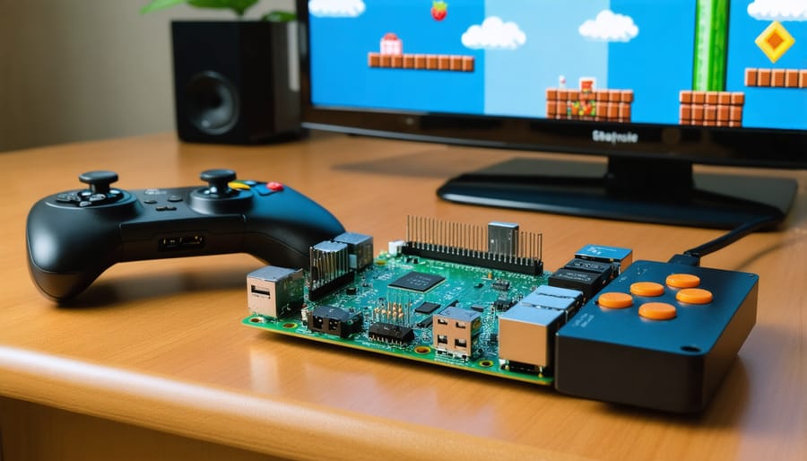 Raspberry Pi 2B retro gaming console setup