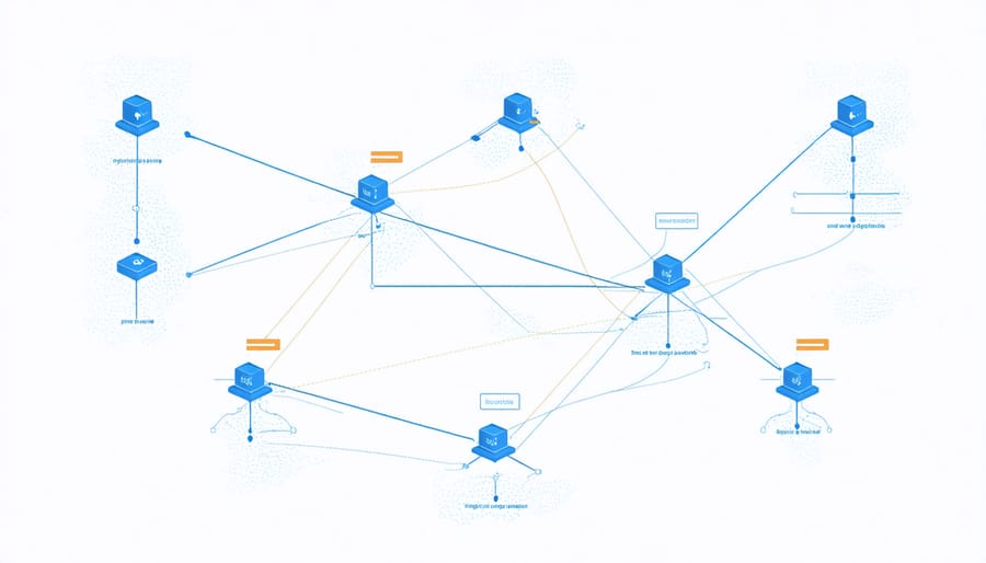 Network architecture diagram of Raspberry Pi Kubernetes cluster