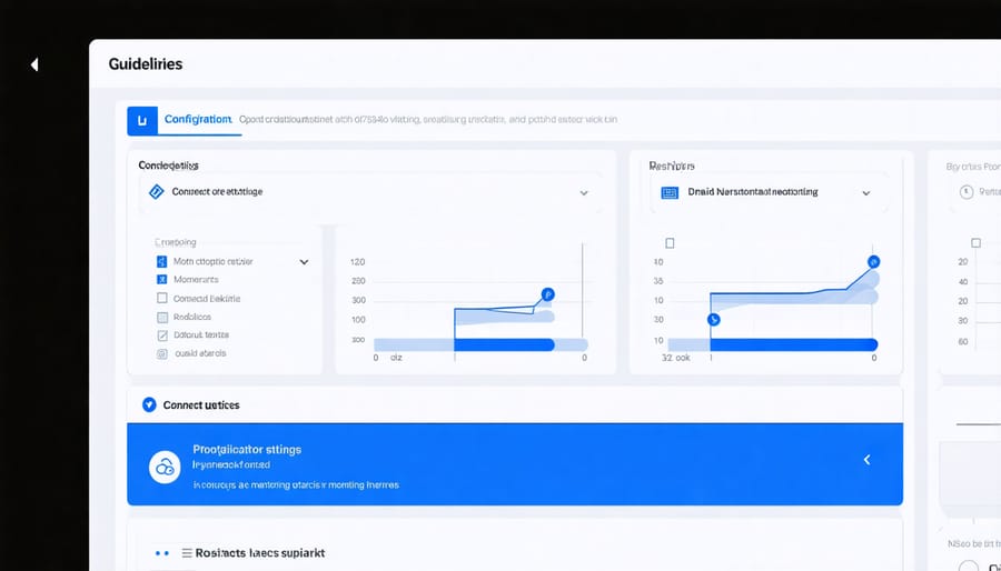 Pi Cloud Connect user interface displaying configuration options and real-time monitoring data