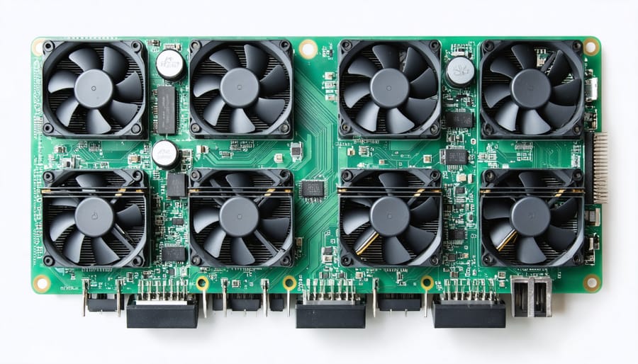 Cooling system implementation for Raspberry Pi data center with fans and heat management