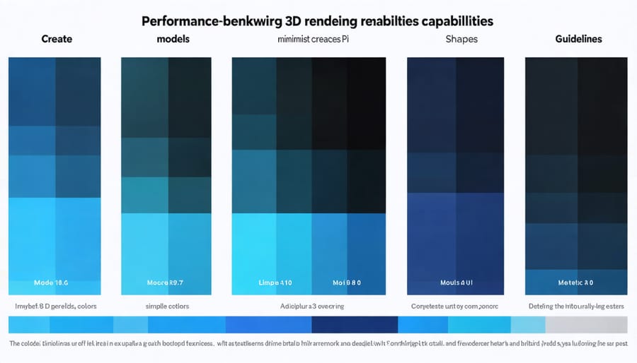 Bar chart comparing GPU performance benchmarks between Raspberry Pi models 3, 4, and 5