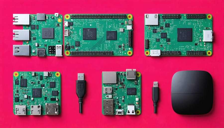 Comparison of different Raspberry Pi models suitable for network monitoring