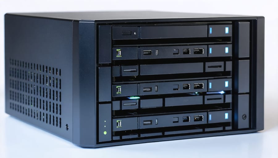 Network Attached Storage configuration using Raspberry Pi with multiple storage drives