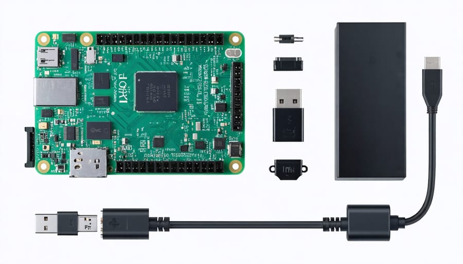 Essential hardware components for Raspberry Pi digital signage setup