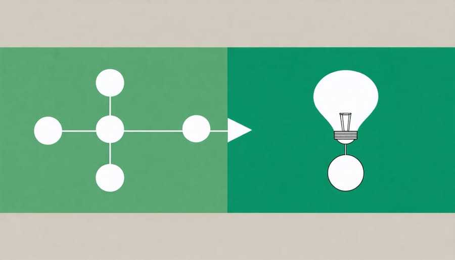 Side-by-side comparison of classical binary bits versus quantum bits (qubits) showing superposition states