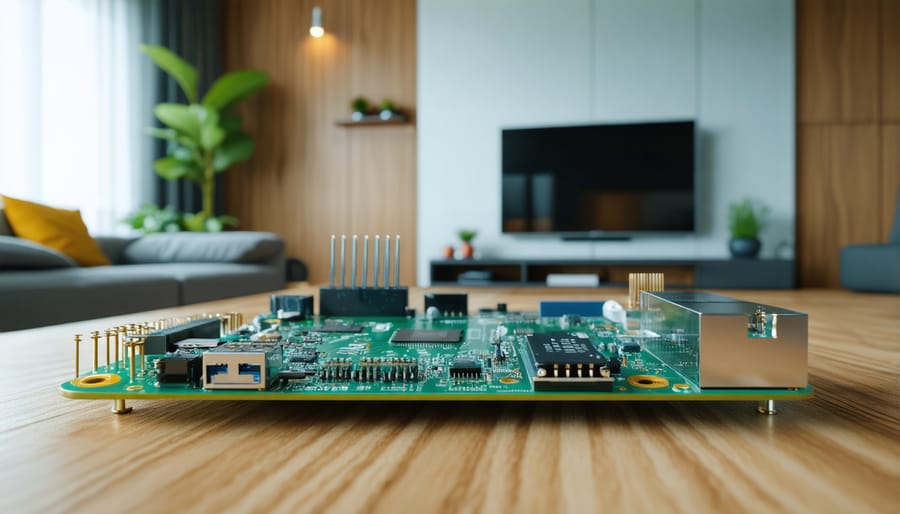 Award-winning Raspberry Pi project demonstration featuring interactive IoT display