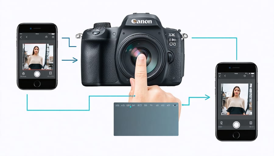 Visual workflow of image recognition process from capture to results on Raspberry Pi