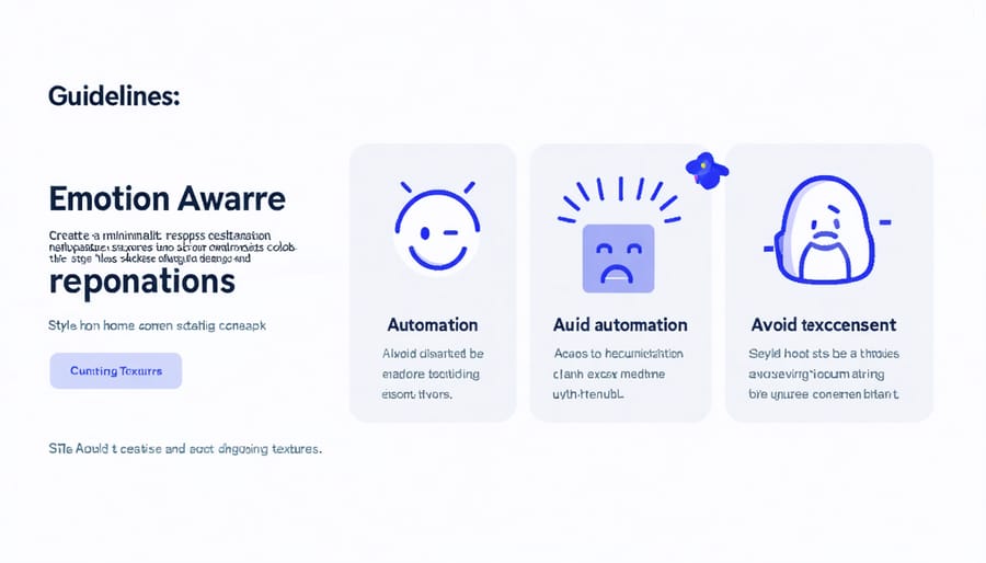 Dashboard interface demonstrating emotion-based smart home interactions