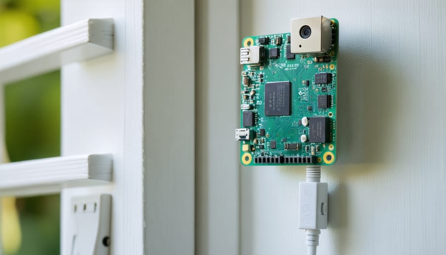 DIY security camera setup using Raspberry Pi 4 and camera module