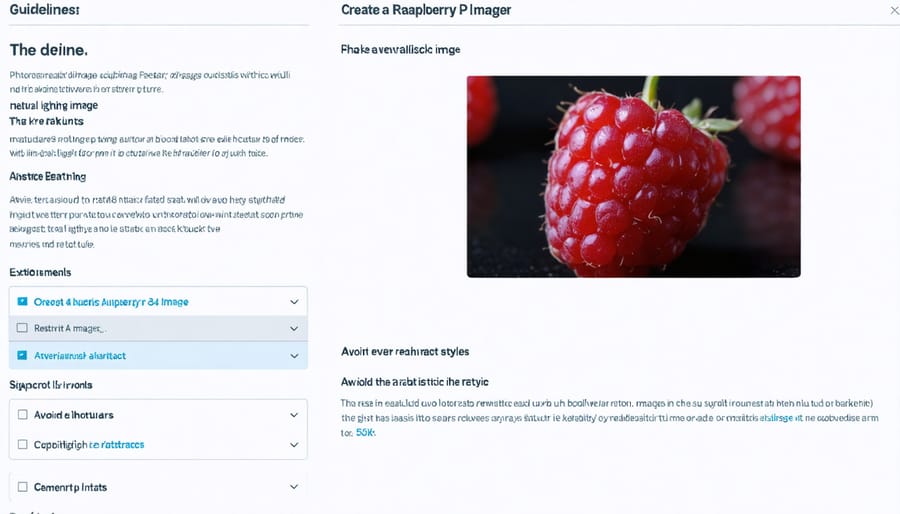 Raspberry Pi Imager software showing OS selection and write options