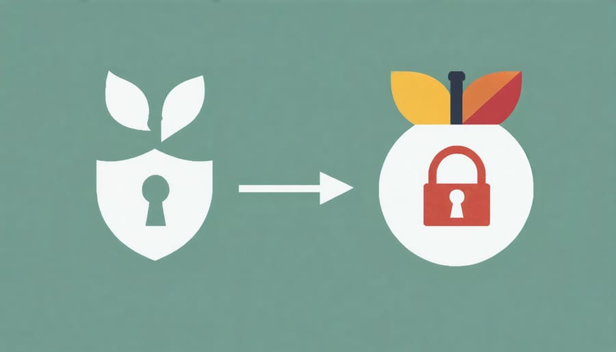 Flowchart illustrating the Raspberry Pi secure boot sequence with verification steps