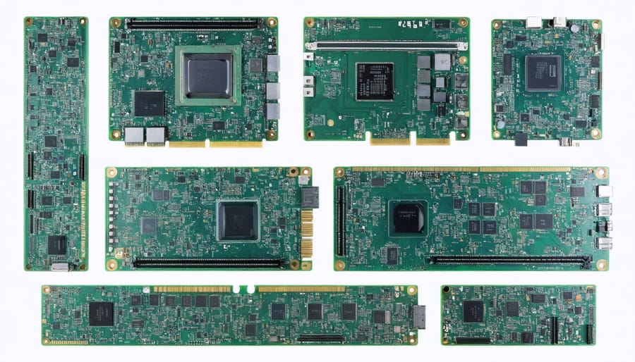 Grid layout showing various x86 single board computers from budget to premium models