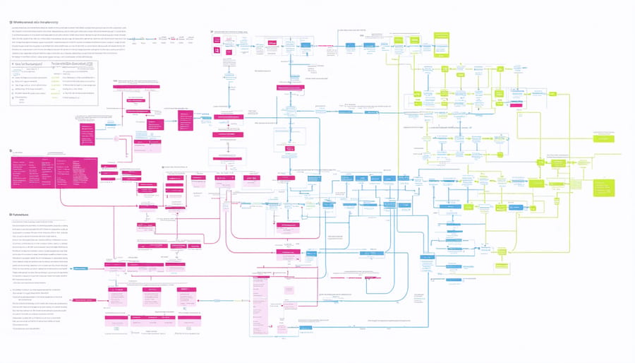 Digital workflow diagram of automated patient data management system