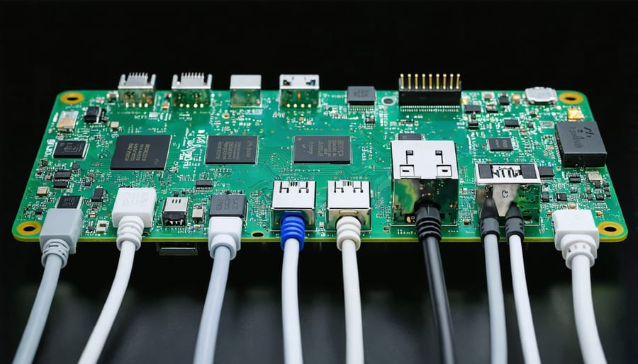 Raspberry Pi cluster hardware setup for local Kubernetes deployment