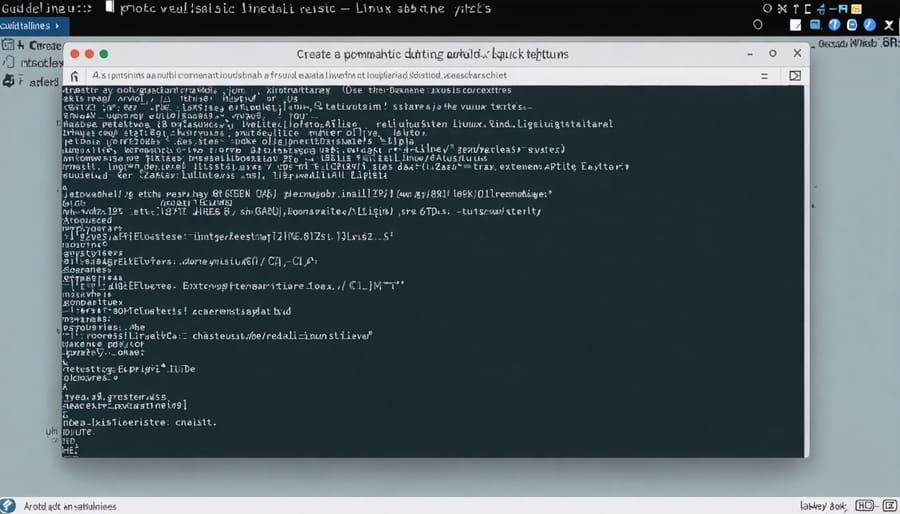 Terminal interface displaying common Raspberry Pi Linux commands and their outputs