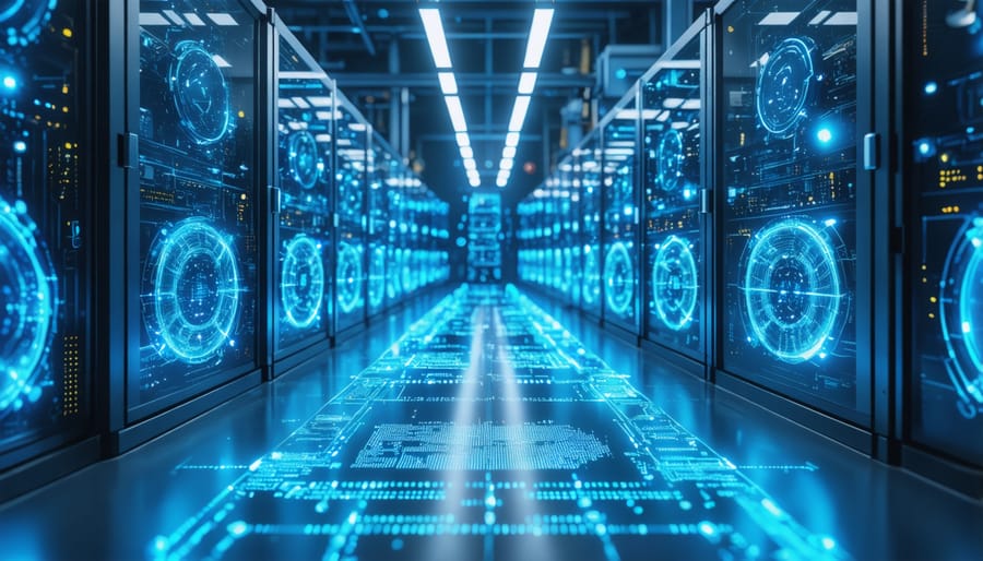 Manufacturing facility computer system implementing quantum-safe blockchain security