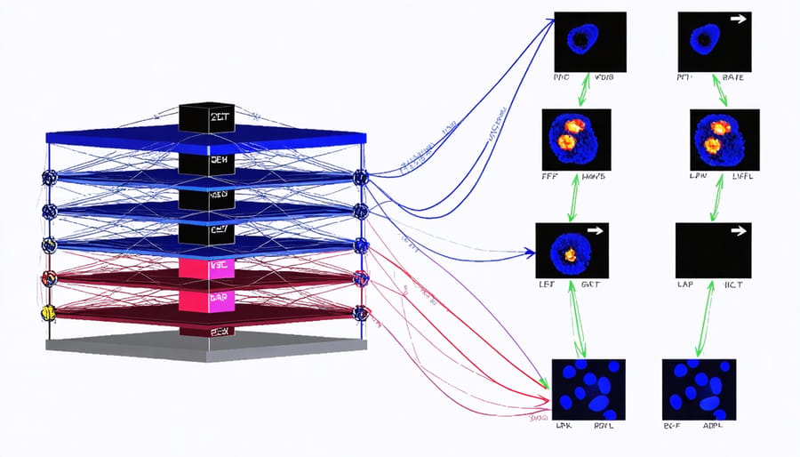 Illustration of neural network architecture optimized for ARM-based Raspberry Pi processing