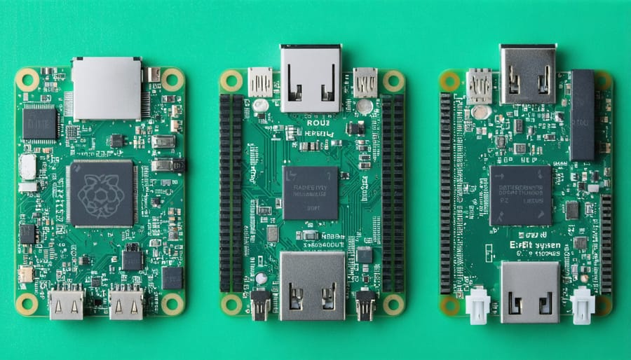 Side-by-side comparison of popular wireless modules including WiFi, Bluetooth, and RF modules for Raspberry Pi