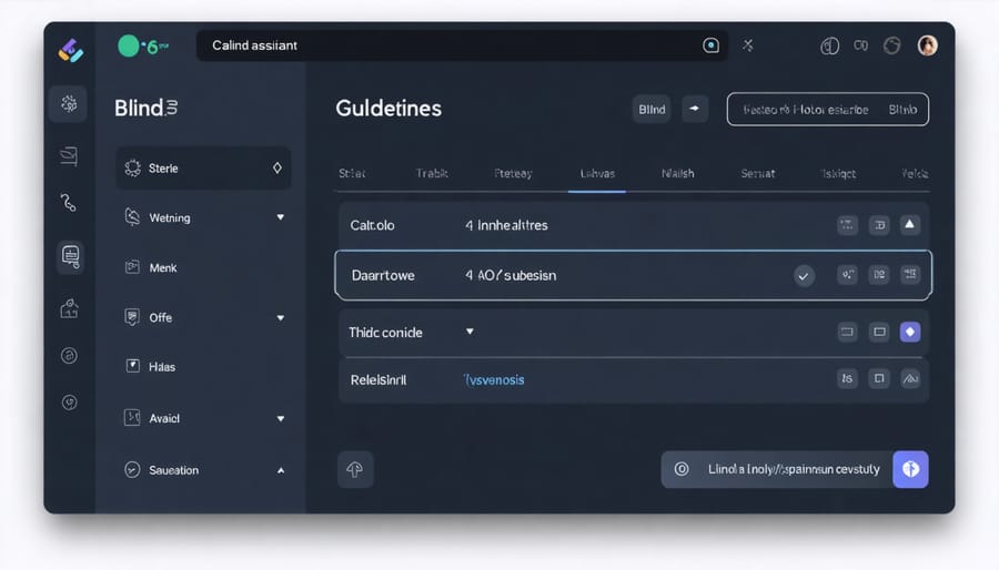 Home Assistant user interface displaying blind automation controls and settings